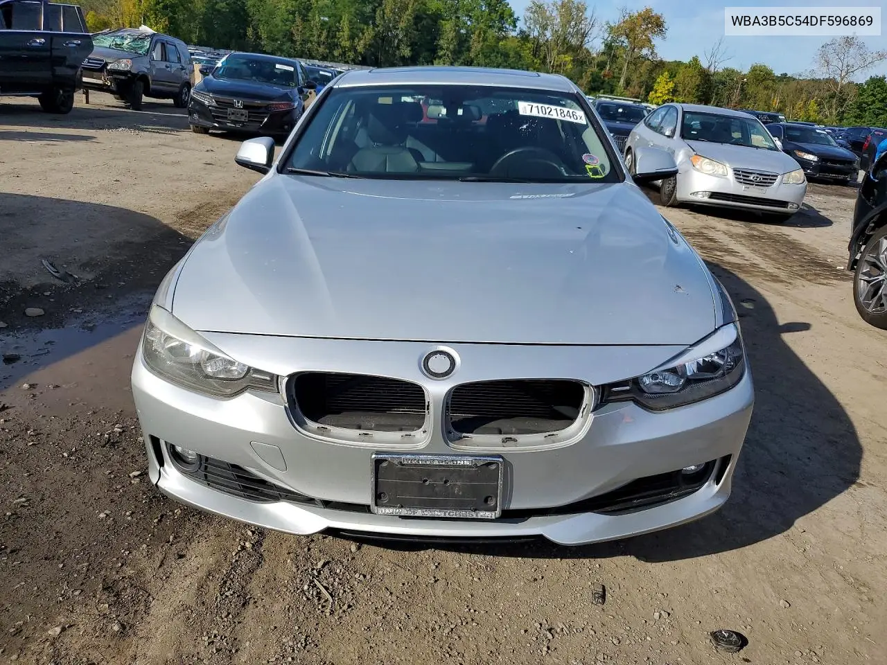 2013 BMW 3ER VIN WBA3B5C54DF596869 — фото 5