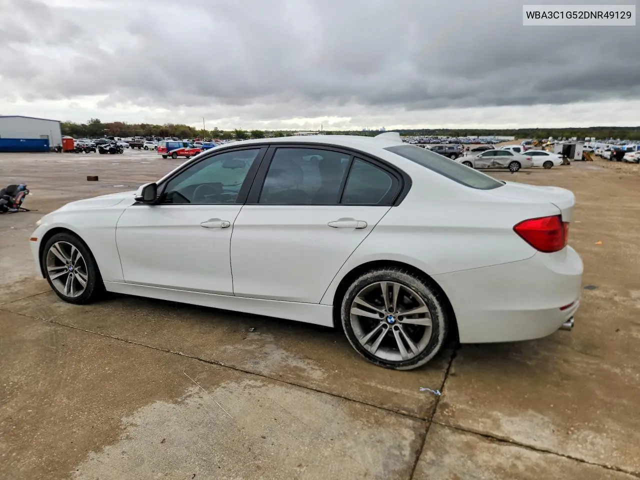 2013 BMW 3ER VIN WBA3C1G52DNR49129 — фото 2