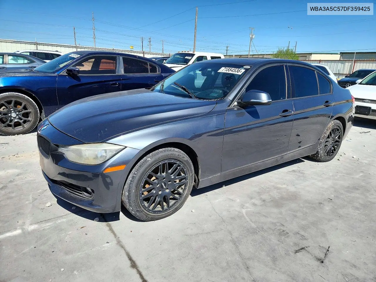 BMW 3ER 2013, VIN WBA3A5C57DF359425