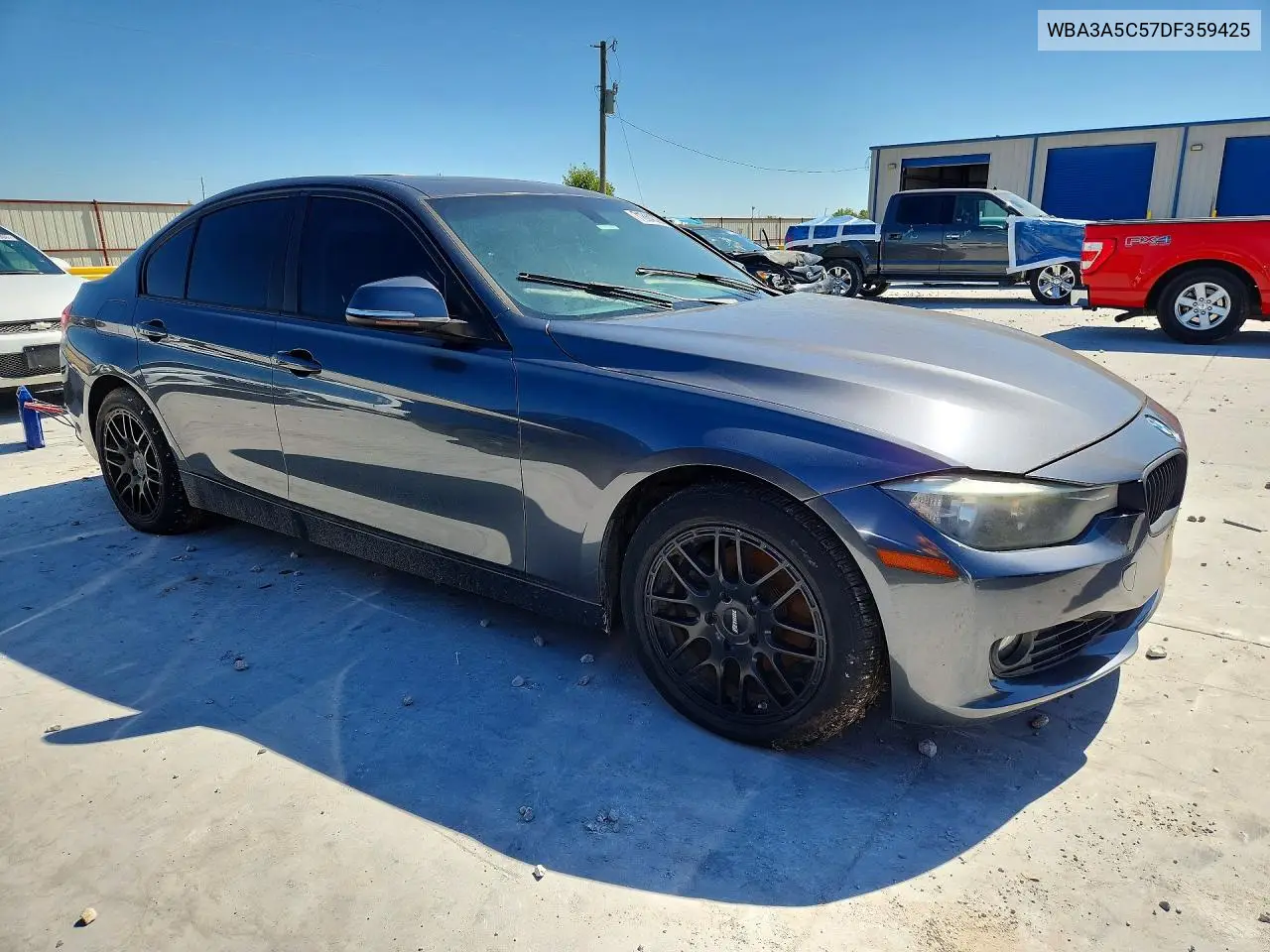 2013 BMW 3ER VIN WBA3A5C57DF359425 — фото 4