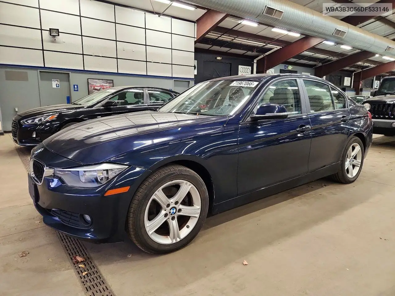 BMW 3ER 2013, VIN WBA3B3C56DF533146