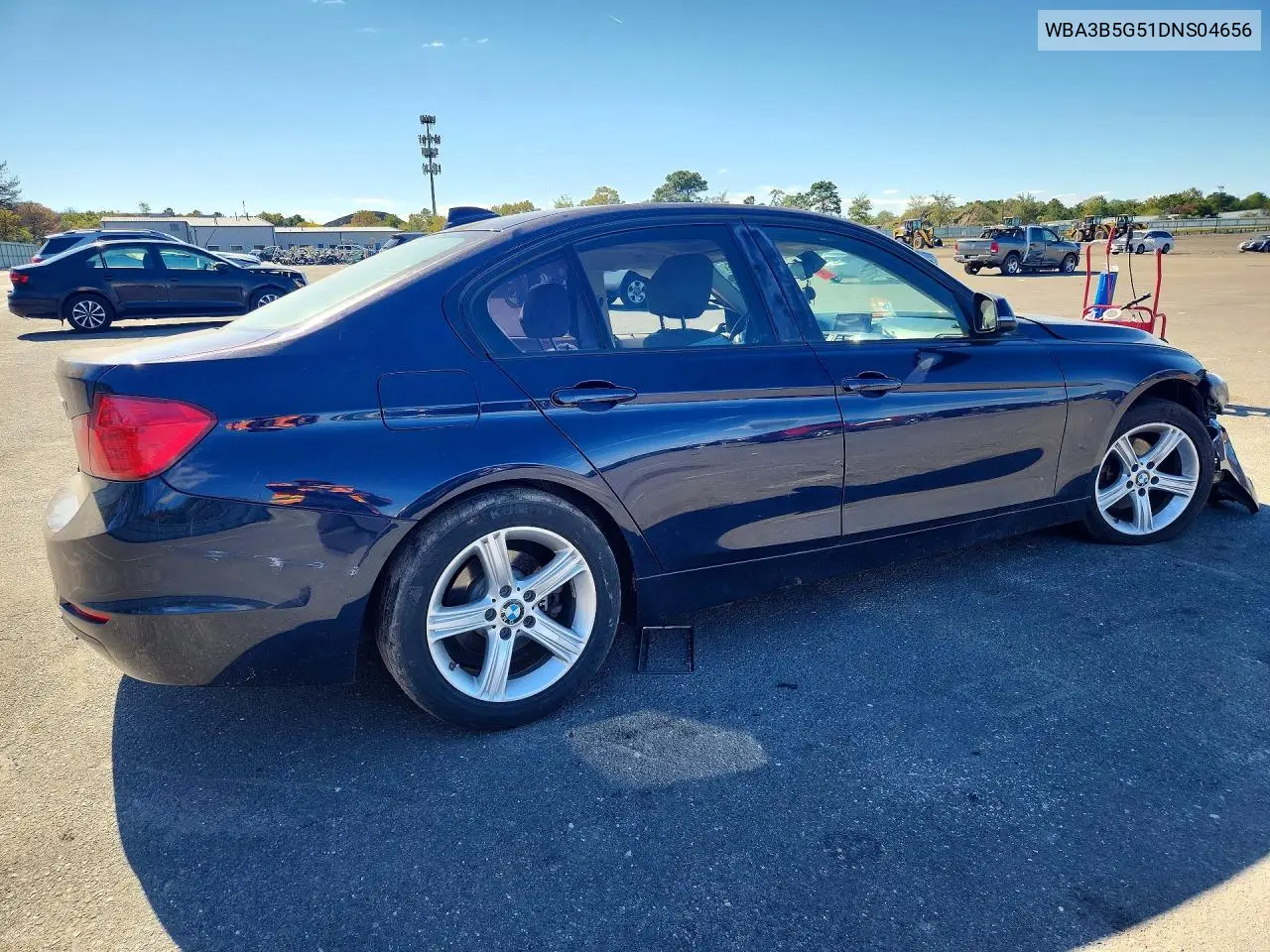 2013 BMW 3ER VIN WBA3B5G51DNS04656 — фото 3