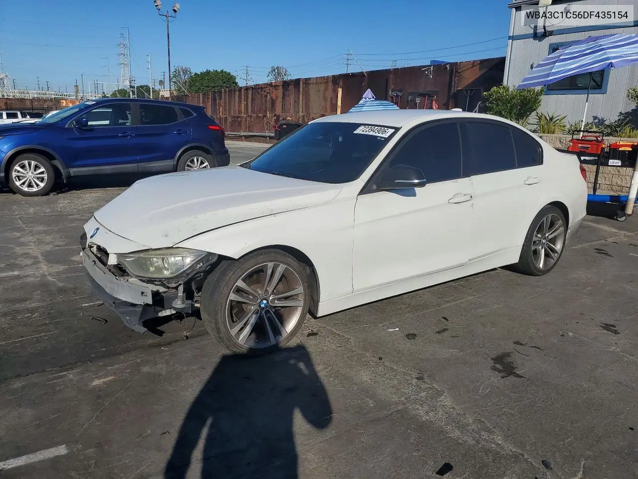 BMW 3ER 2013, VIN WBA3C1C56DF435154