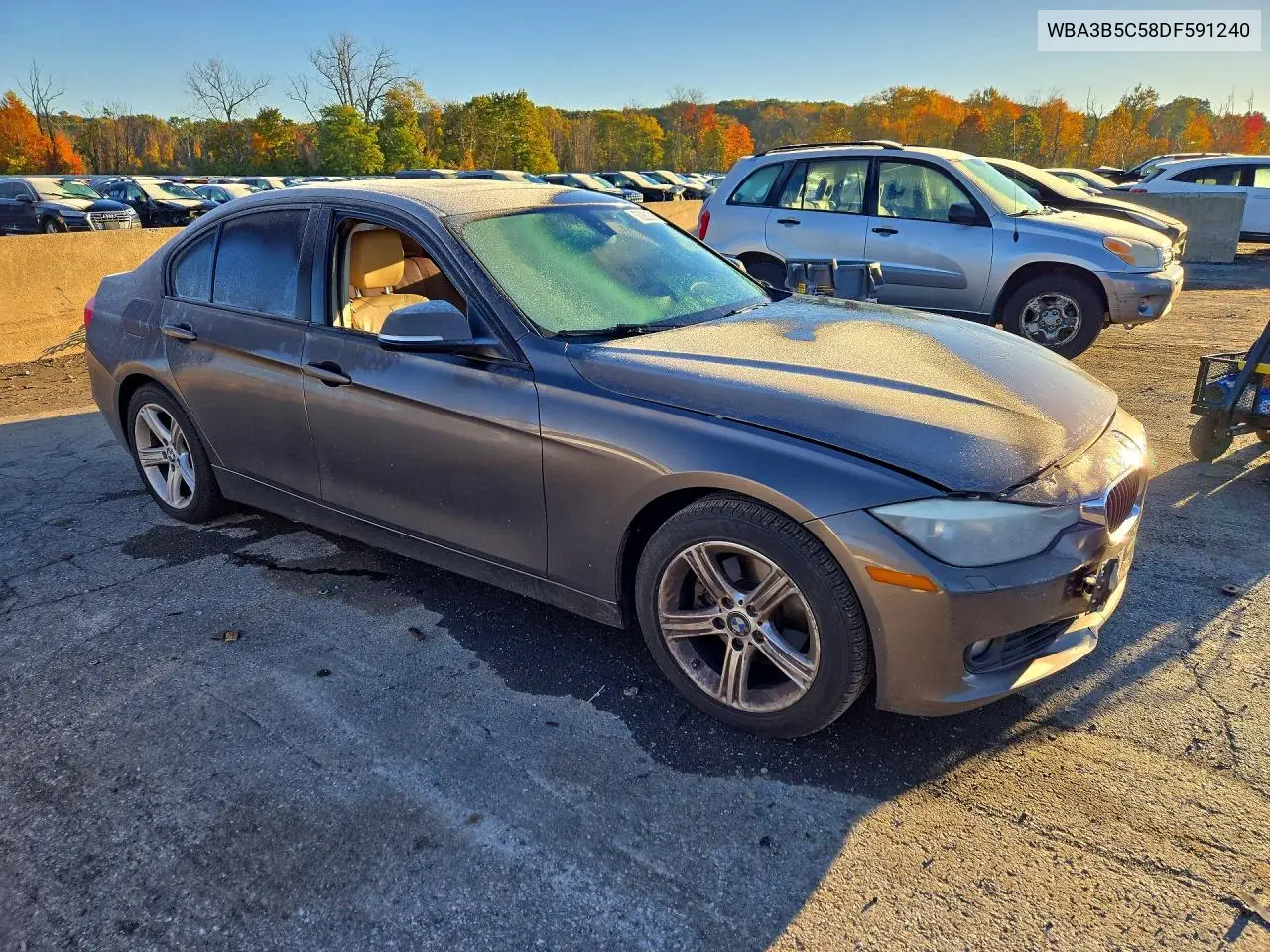 2013 BMW 3ER VIN WBA3B5C58DF591240 — фото 4
