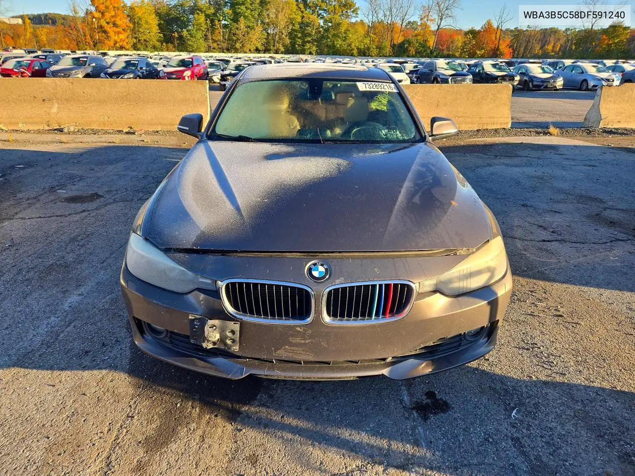 2013 BMW 3ER VIN WBA3B5C58DF591240 — фото 5