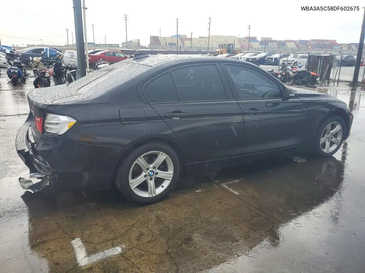 2013 BMW 3ER VIN WBA3A5C58DF602675 — фото 3