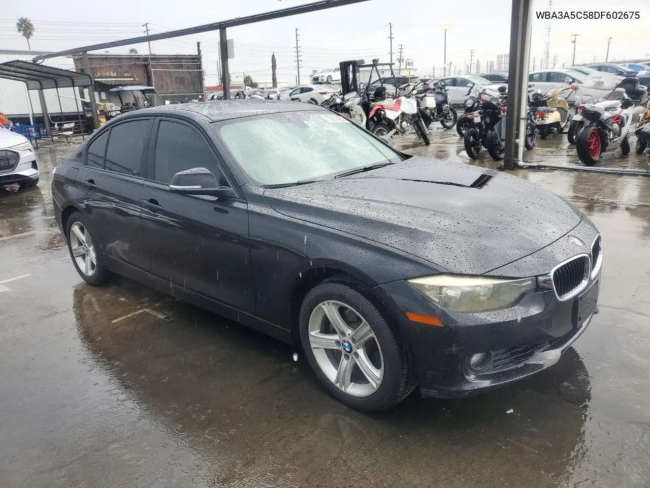 2013 BMW 3ER VIN WBA3A5C58DF602675 — фото 4