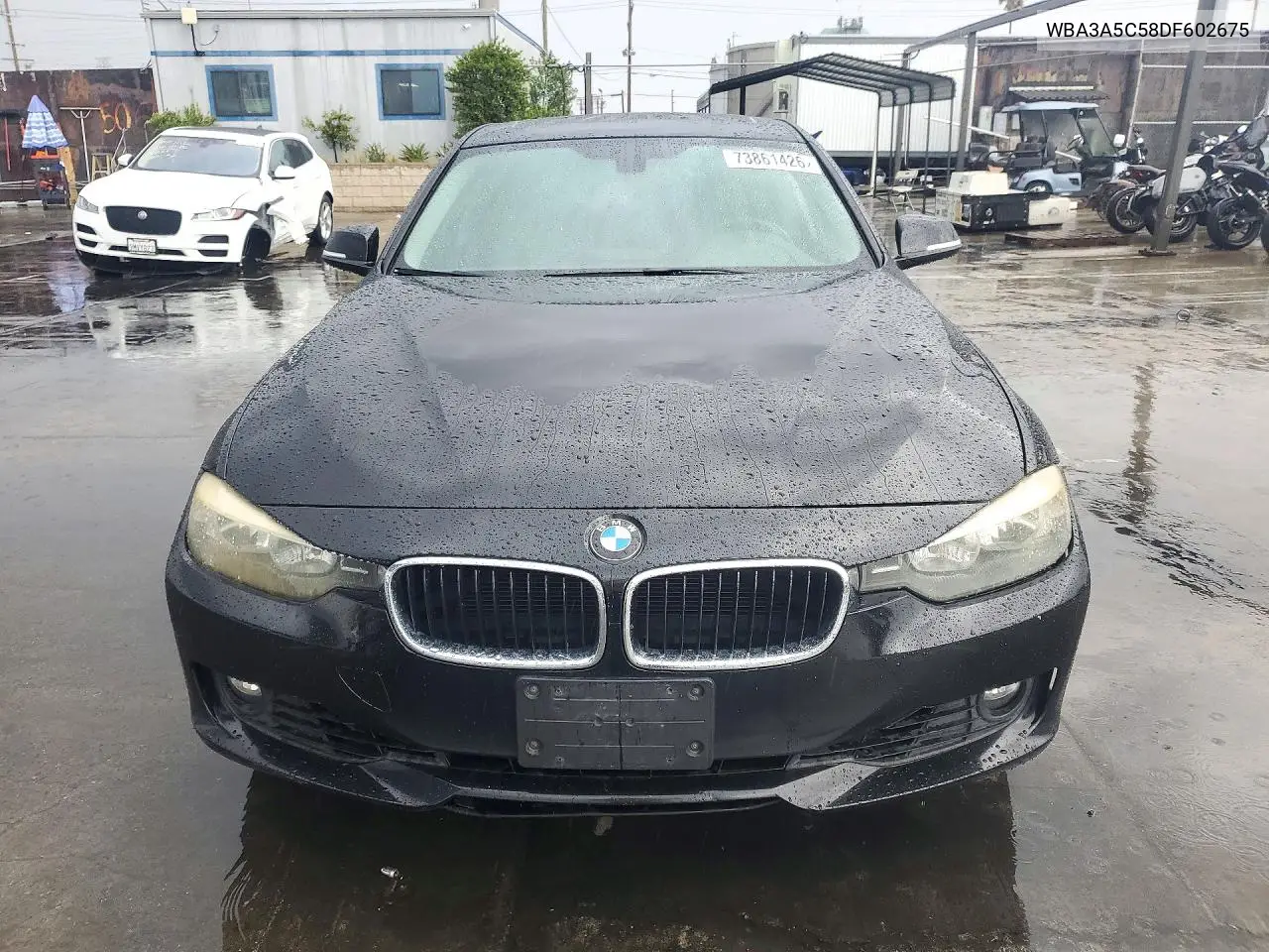2013 BMW 3ER VIN WBA3A5C58DF602675 — фото 5