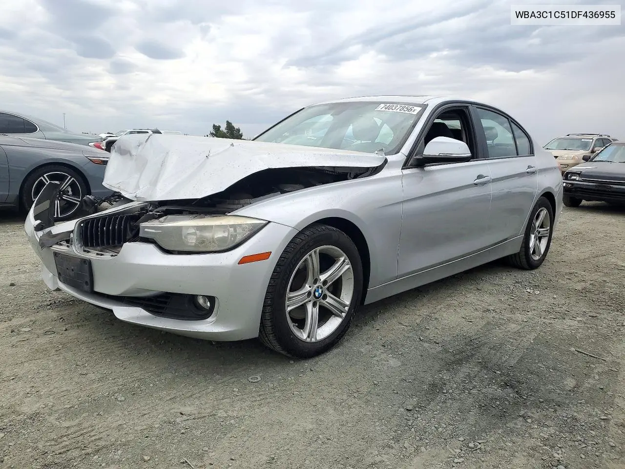 BMW 3ER 2013, VIN WBA3C1C51DF436955
