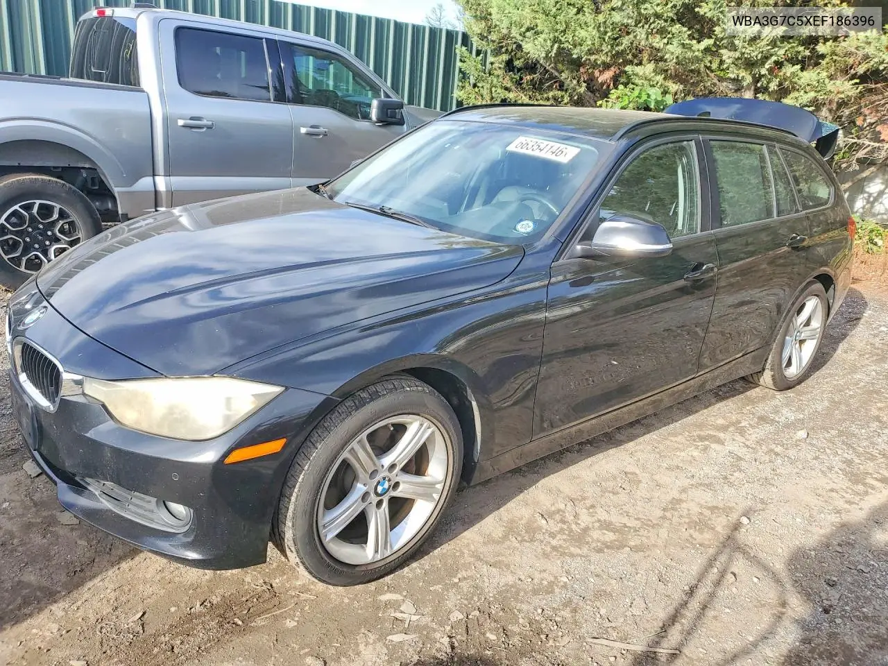 BMW 3ER 2014, VIN WBA3G7C5XEF186396