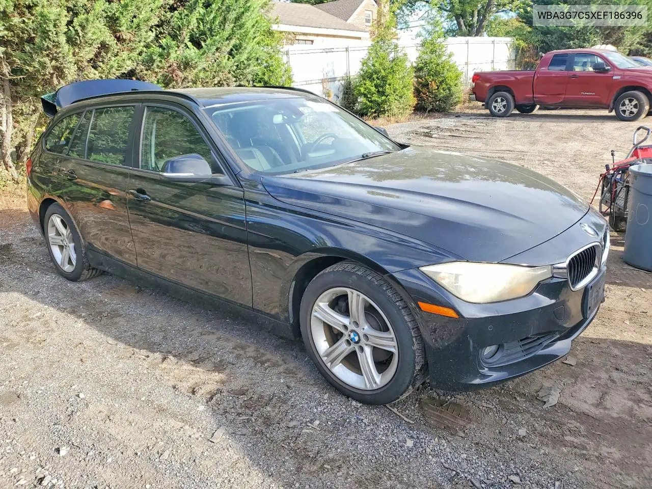 2014 BMW 3ER VIN WBA3G7C5XEF186396 — фото 4