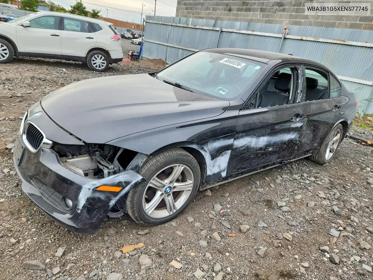 BMW 3ER 2014, VIN WBA3B1G5XENS77745