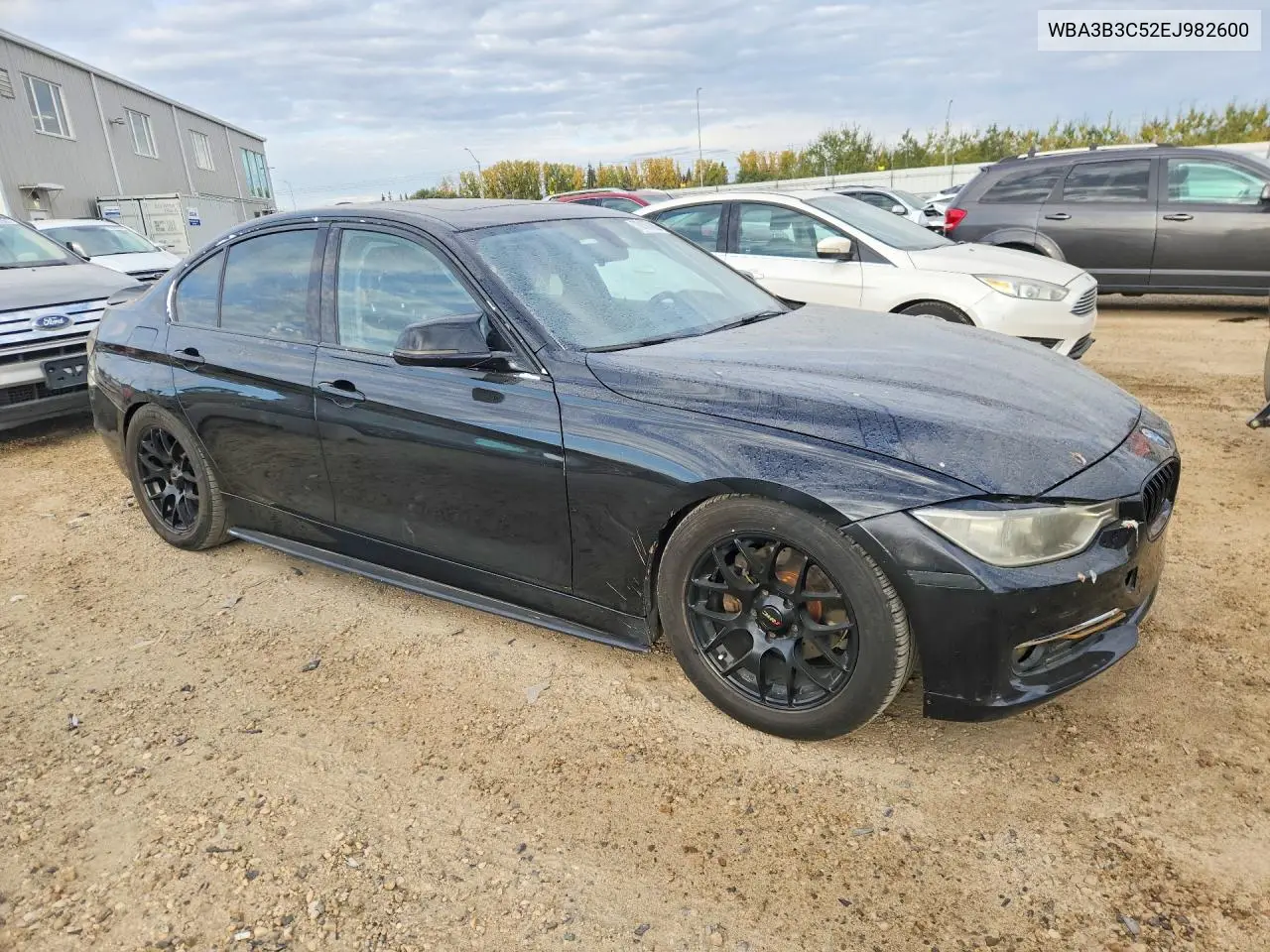 2014 BMW 3ER VIN WBA3B3C52EJ982600 — фото 4