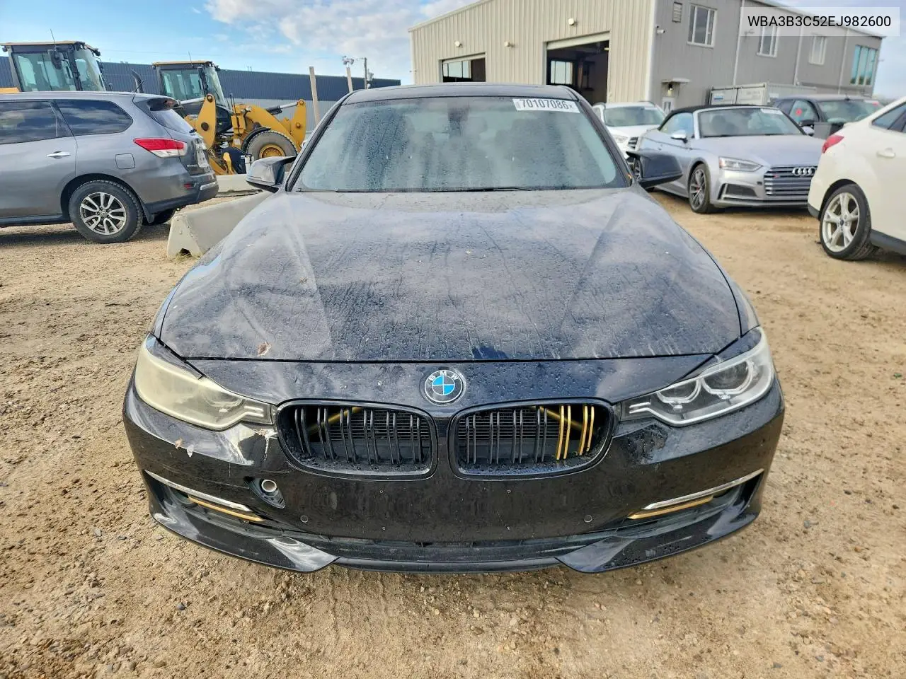 2014 BMW 3ER VIN WBA3B3C52EJ982600 — фото 5