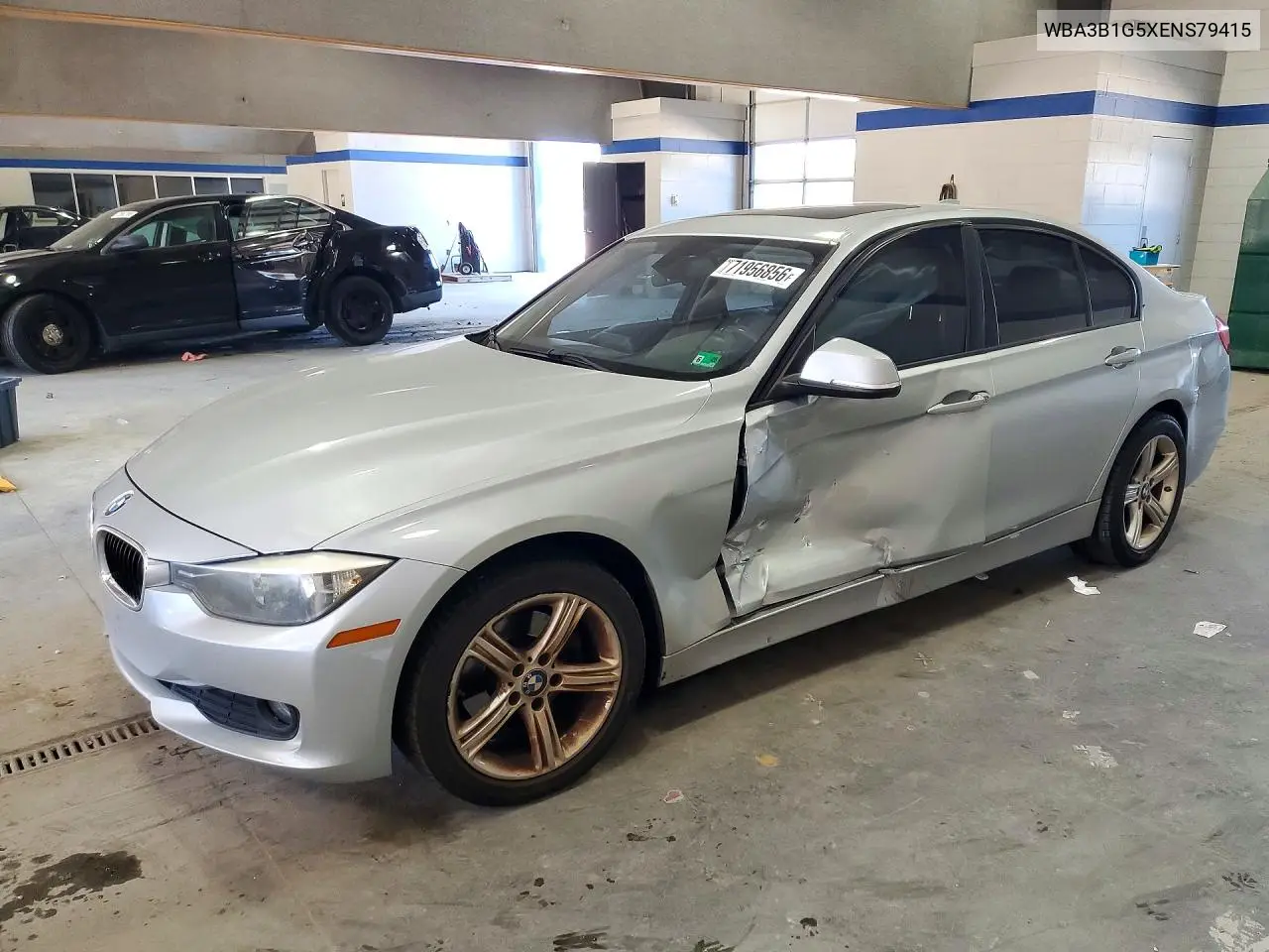 BMW 3ER 2014, VIN WBA3B1G5XENS79415