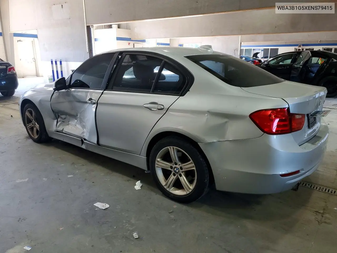 2014 BMW 3ER VIN WBA3B1G5XENS79415 — фото 2