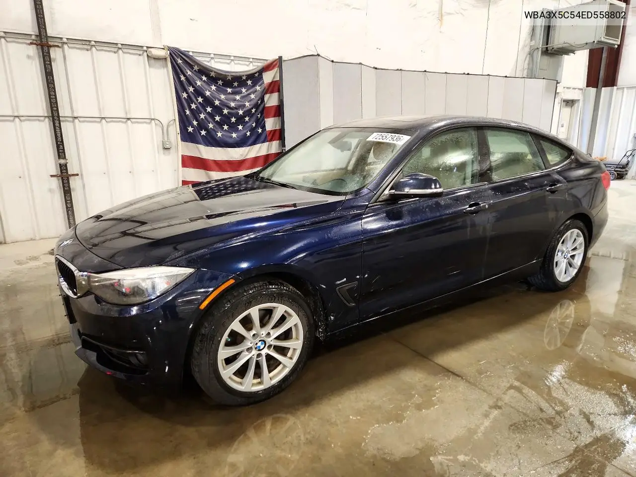 BMW 3ER 2014, VIN WBA3X5C54ED558802