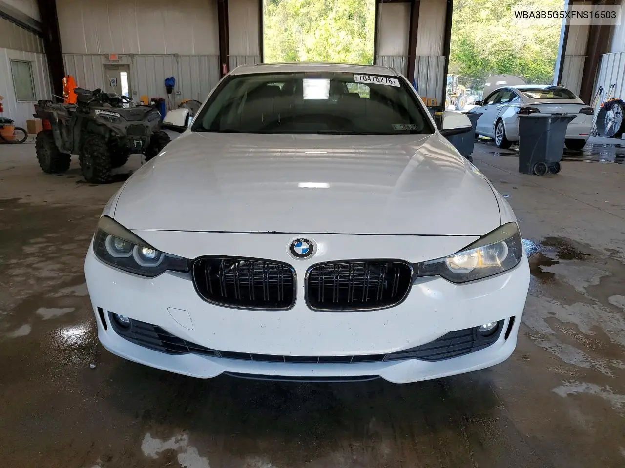 2015 BMW 3ER VIN WBA3B5G5XFNS16503 — фото 5