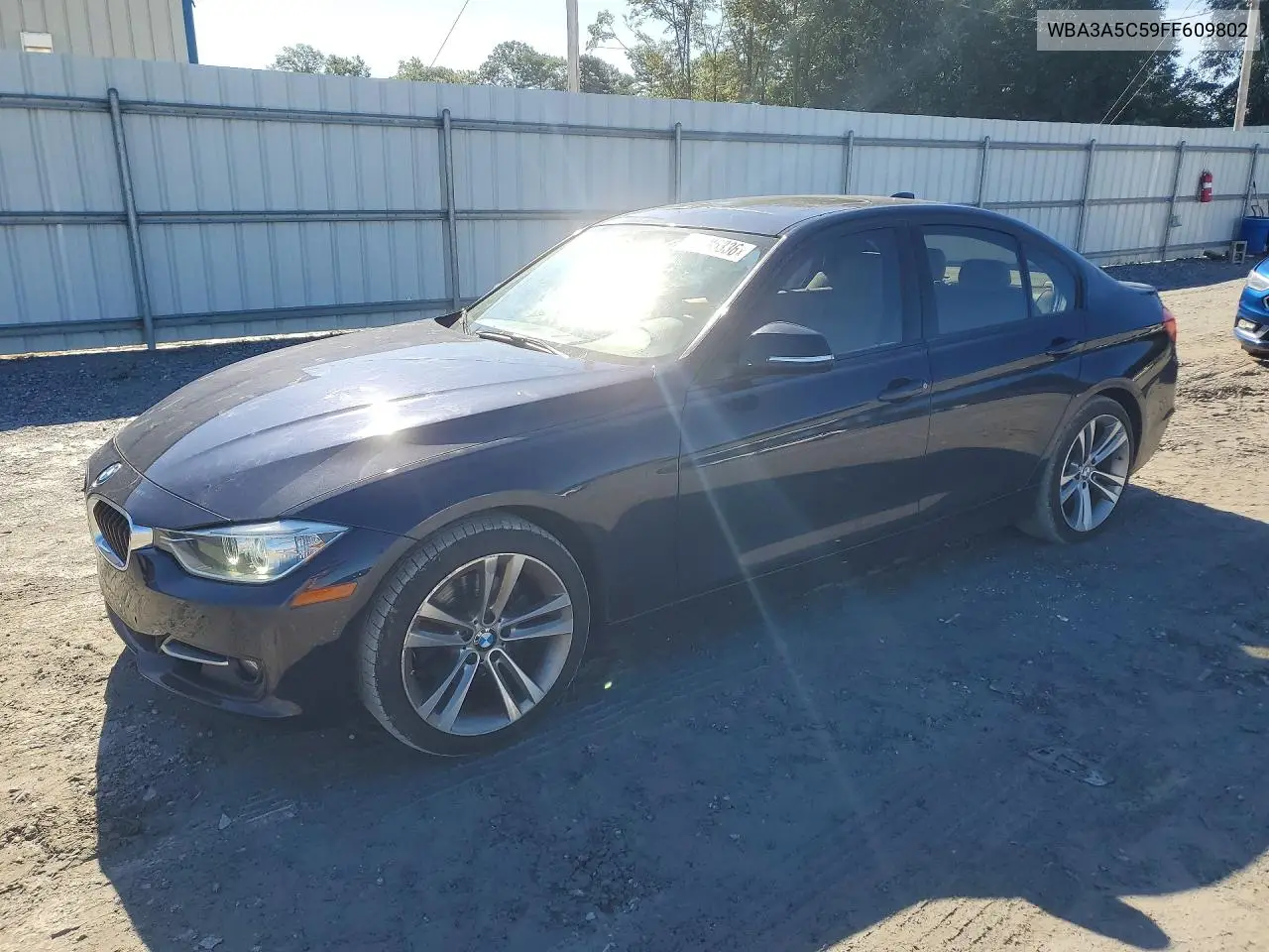 BMW 3ER 2015, VIN WBA3A5C59FF609802