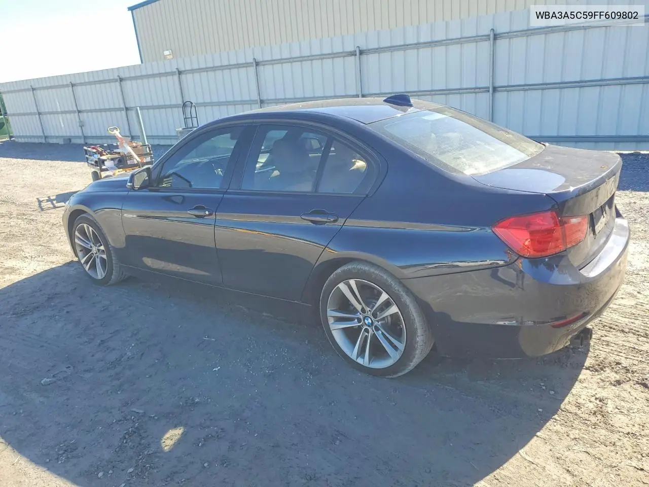 2015 BMW 3ER VIN WBA3A5C59FF609802 — фото 2
