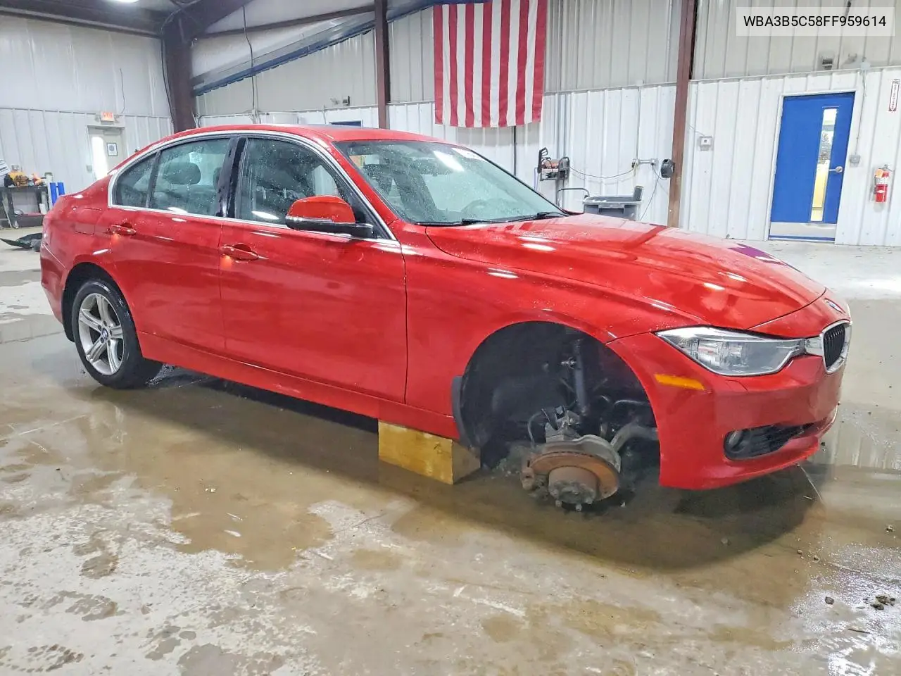 2015 BMW 3ER VIN WBA3B5C58FF959614 — фото 4