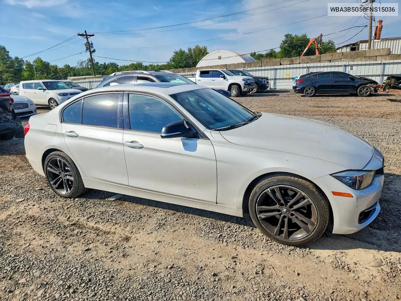 2015 BMW 3ER VIN WBA3B5G50FNS15036 — фото 4