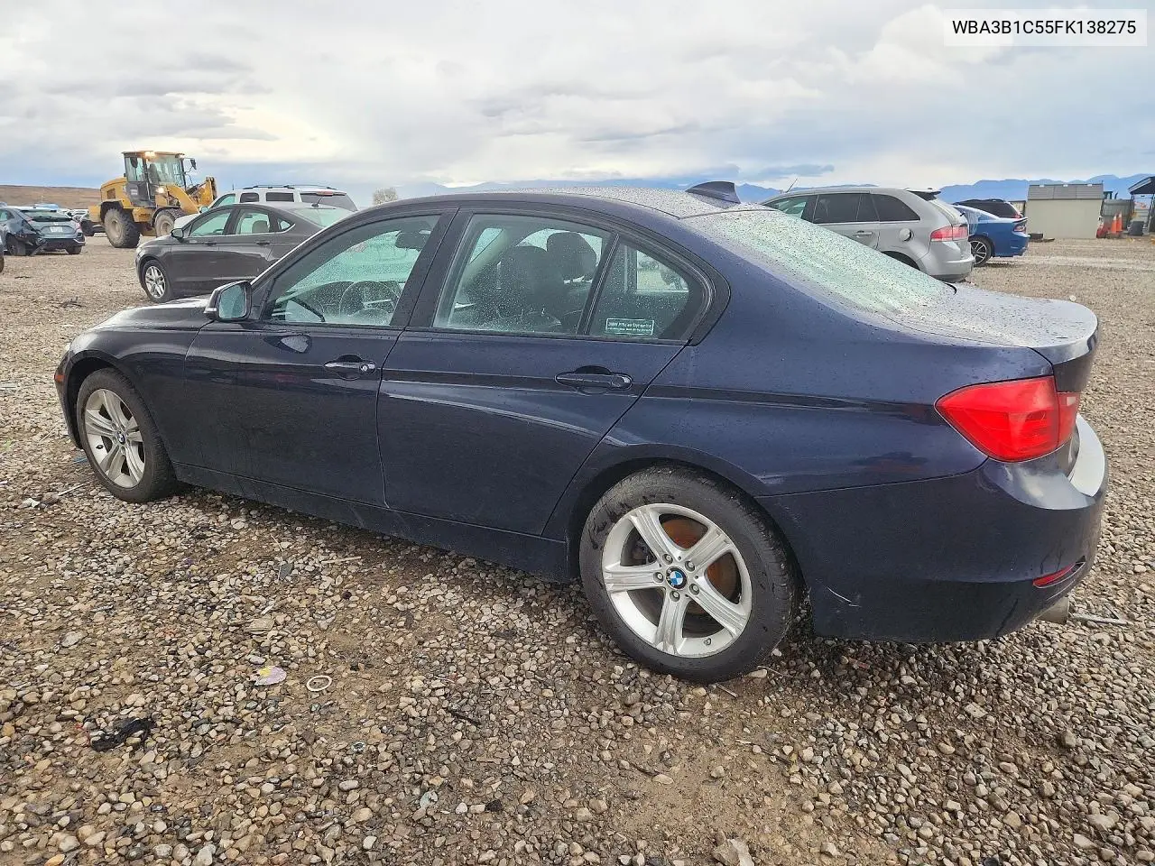 2015 BMW 3ER VIN WBA3B1C55FK138275 — фото 2