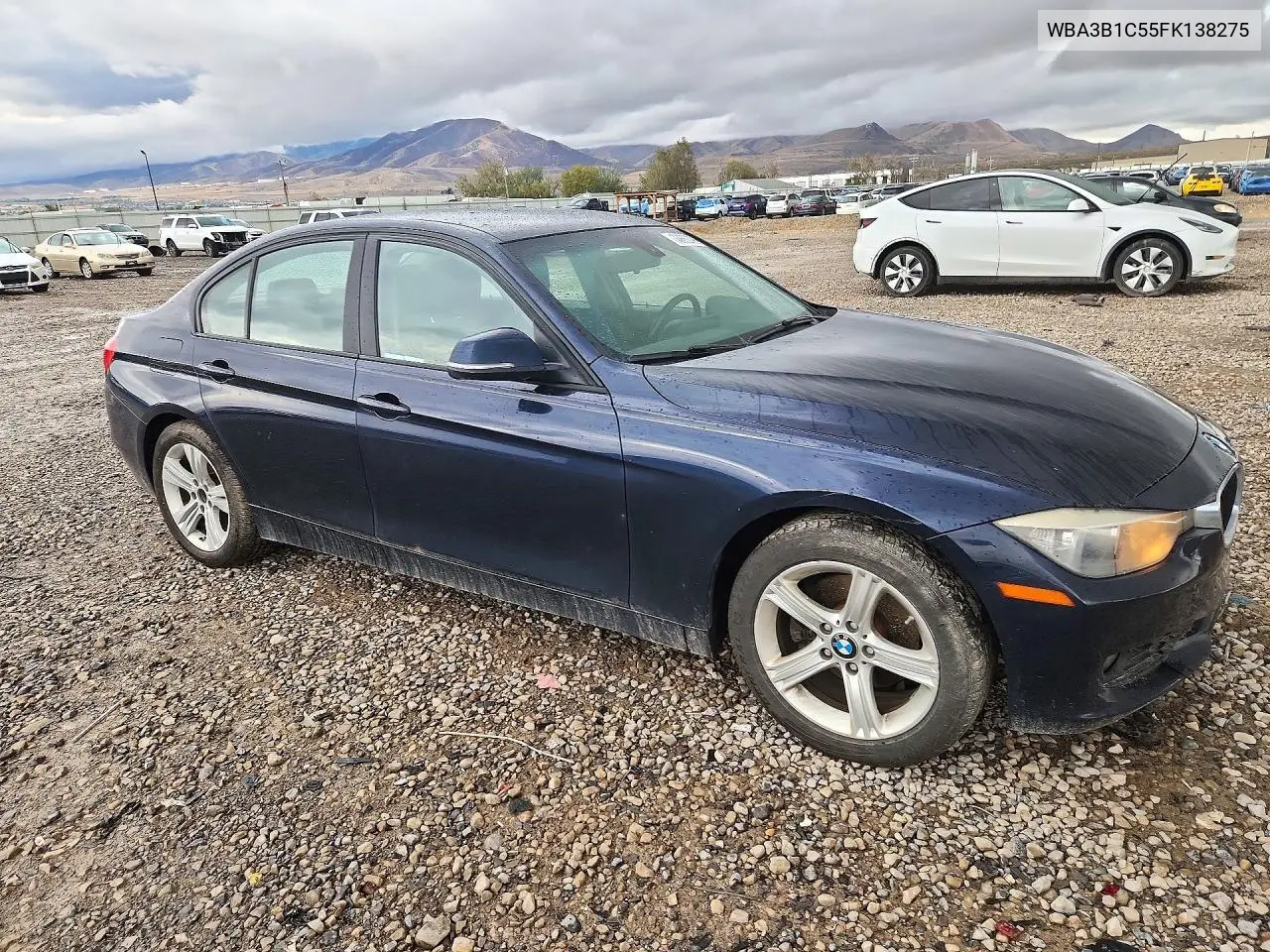 2015 BMW 3ER VIN WBA3B1C55FK138275 — фото 4