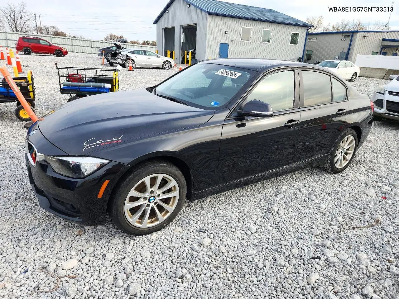BMW 3ER 2016, VIN WBA8E1G57GNT33513