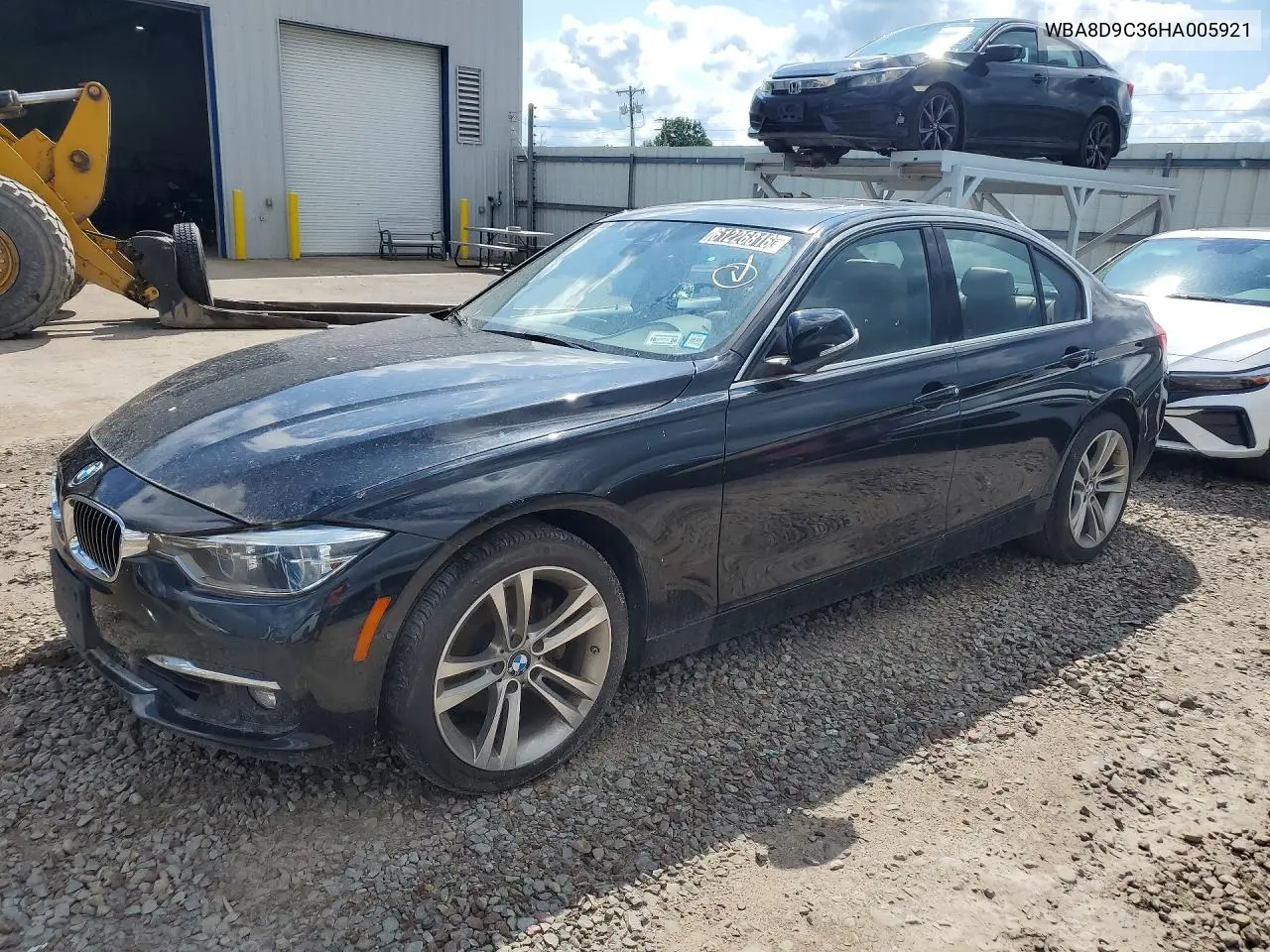 BMW 3ER 2017, VIN WBA8D9C36HA005921