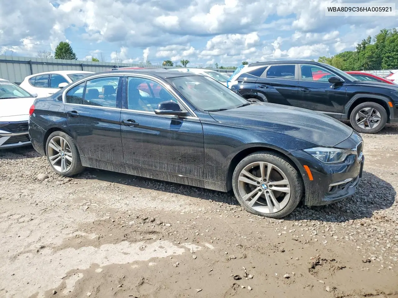 2017 BMW 3ER VIN WBA8D9C36HA005921 — фото 4