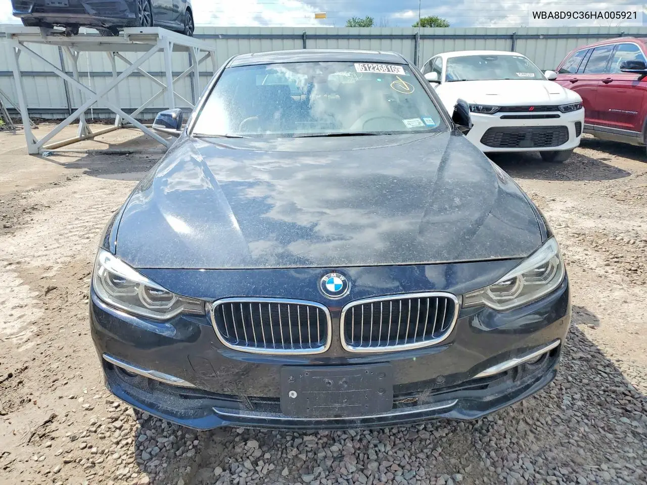 2017 BMW 3ER VIN WBA8D9C36HA005921 — фото 5