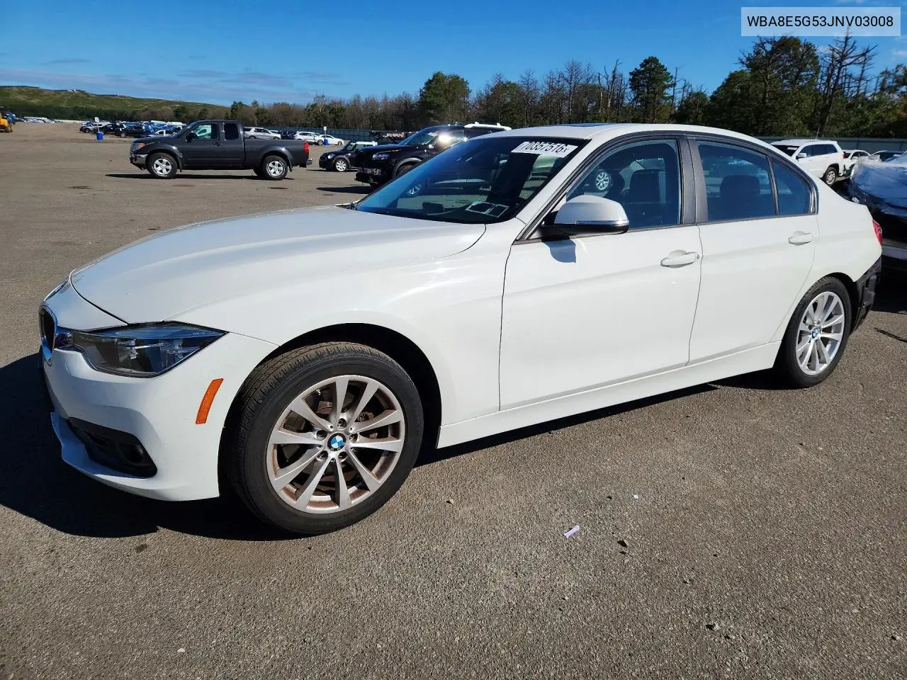 BMW 3ER 2018, VIN WBA8E5G53JNV03008