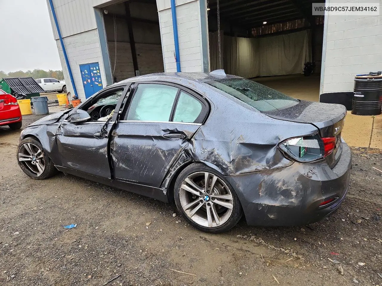 2018 BMW 3ER VIN WBA8D9C57JEM34162 — фото 2