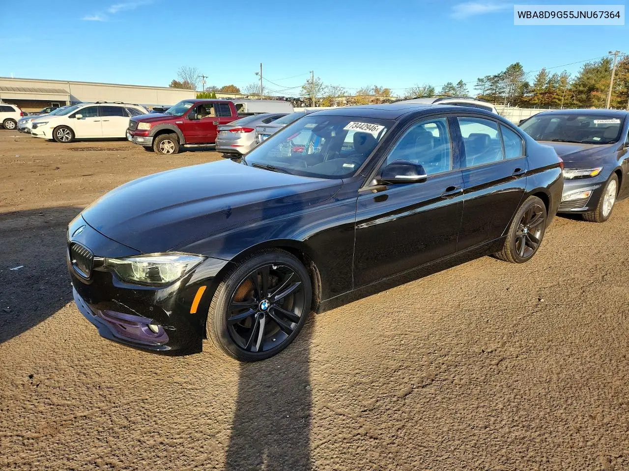 BMW 3ER 2018, VIN WBA8D9G55JNU67364