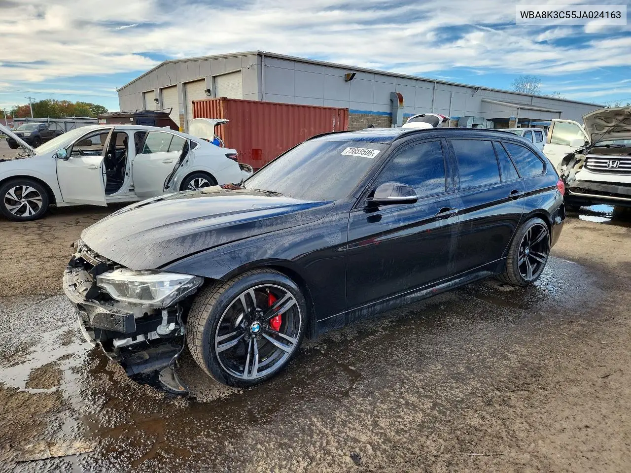 BMW 3ER 2018, VIN WBA8K3C55JA024163