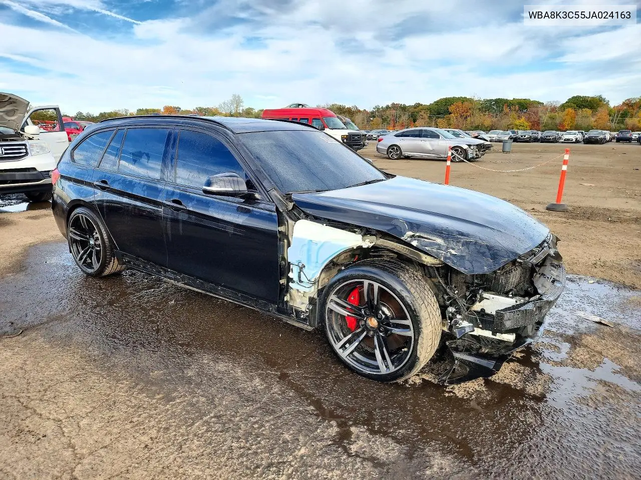 2018 BMW 3ER VIN WBA8K3C55JA024163 — фото 4