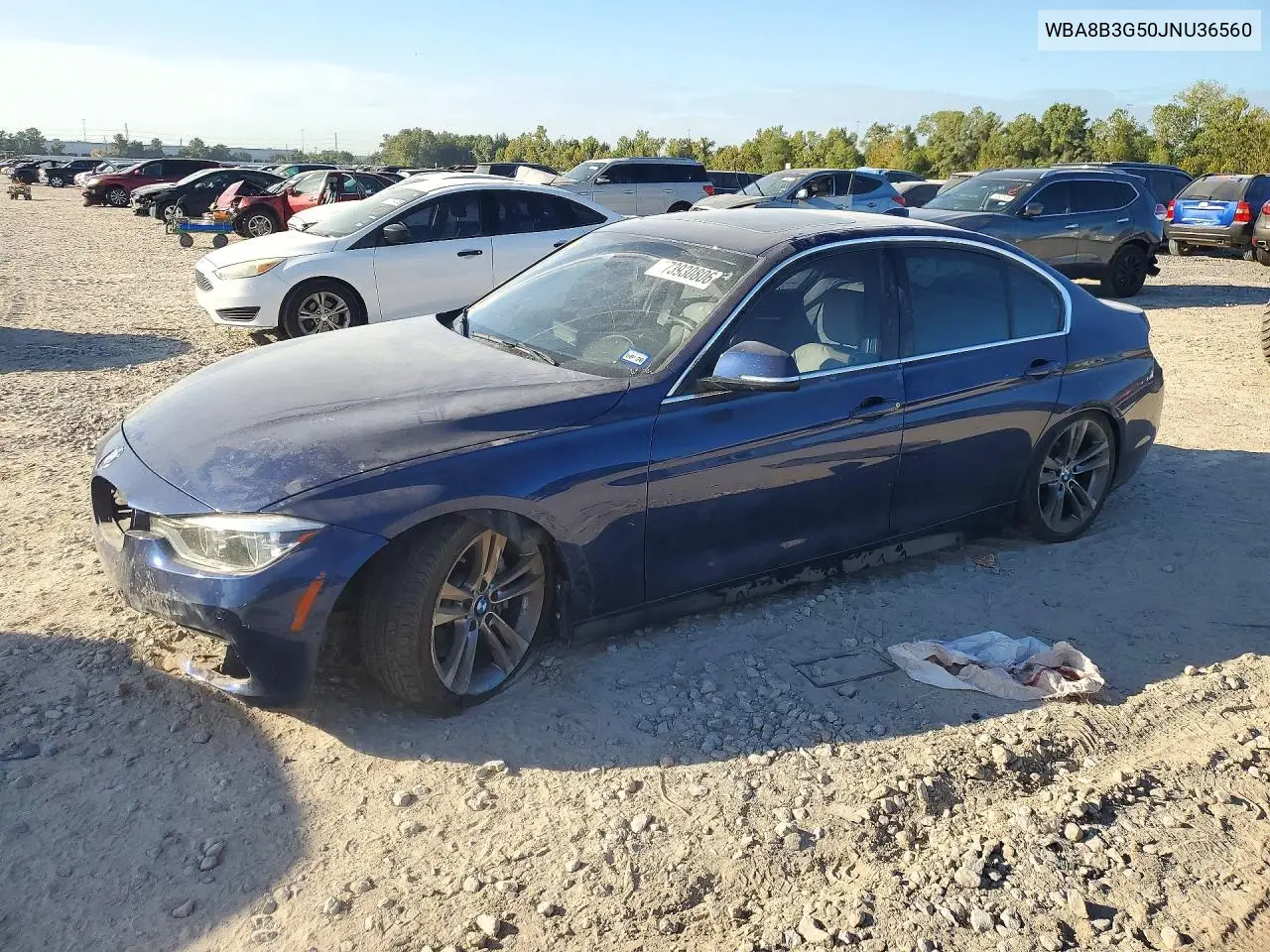 BMW 3ER 2018, VIN WBA8B3G50JNU36560