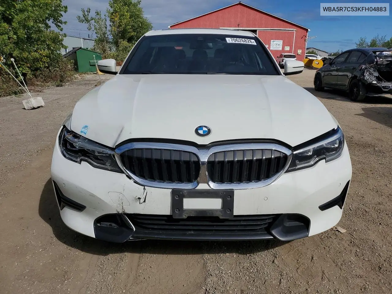 2019 BMW 3ER VIN WBA5R7C53KFH04883 — фото 5