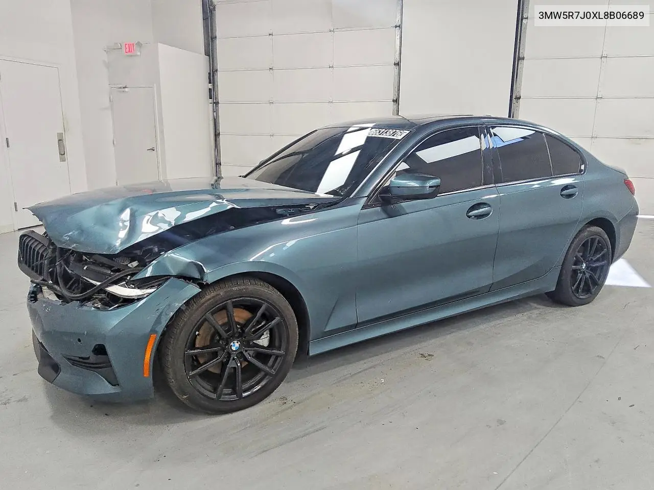 BMW 3ER 2020, VIN 3MW5R7J0XL8B06689