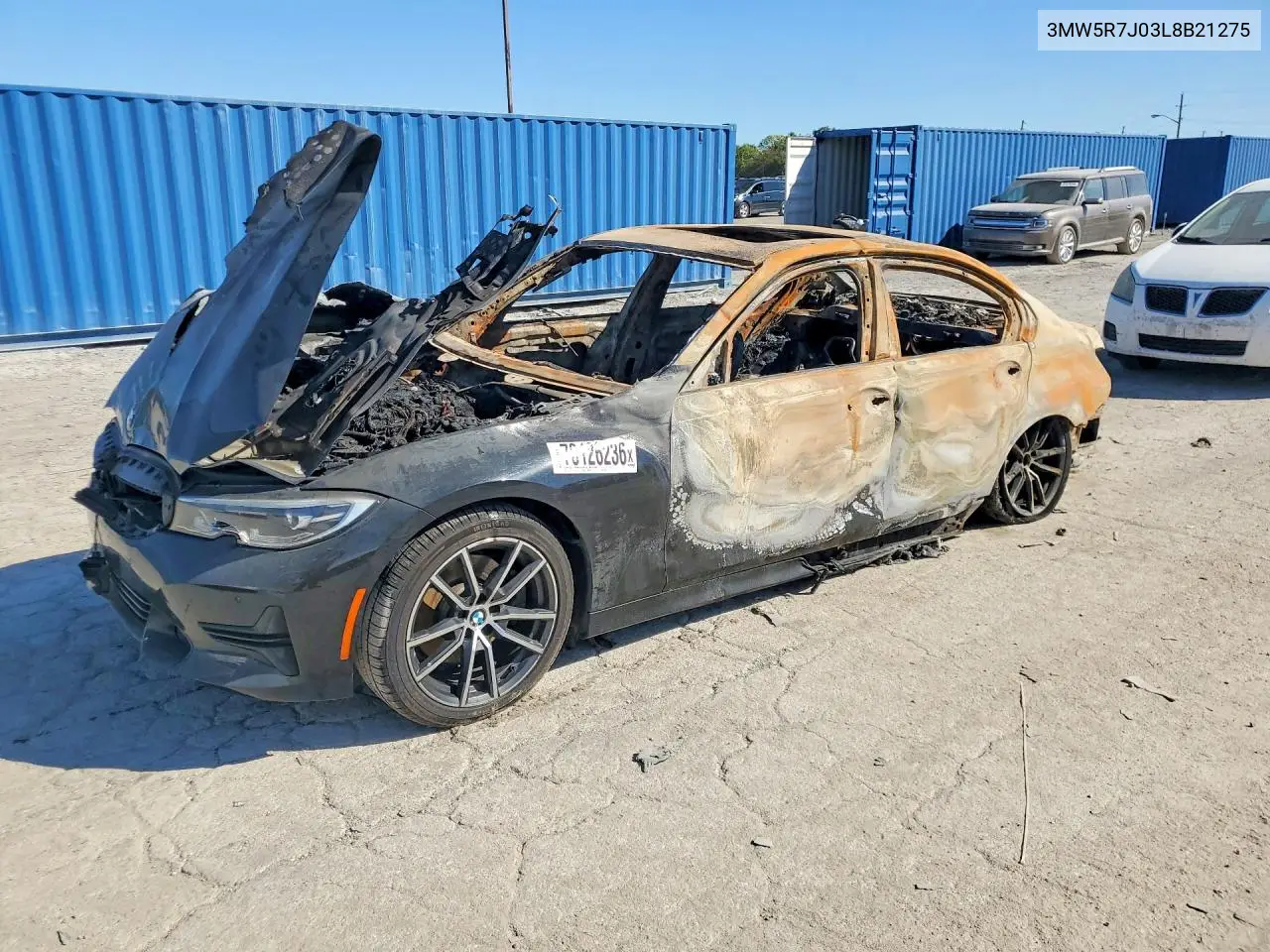 BMW 3ER 2020, VIN 3MW5R7J03L8B21275