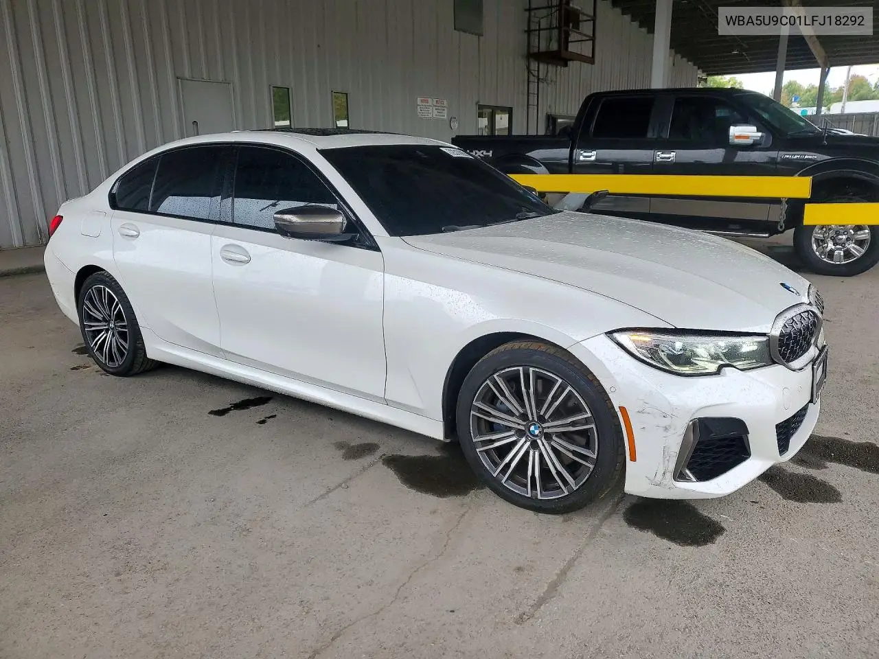 2020 BMW 3ER VIN WBA5U9C01LFJ18292 — фото 4