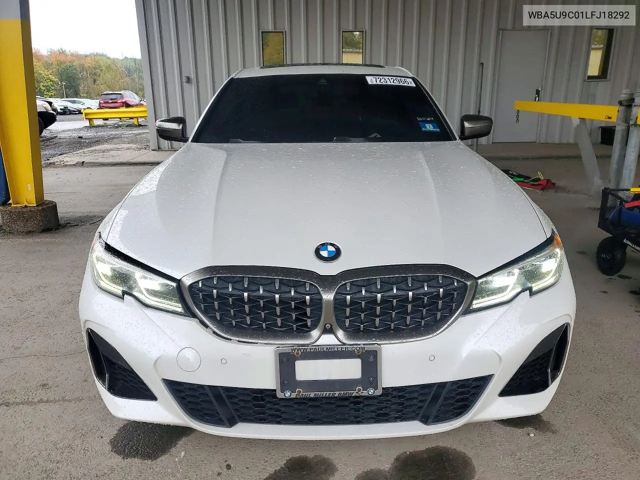2020 BMW 3ER VIN WBA5U9C01LFJ18292 — фото 5