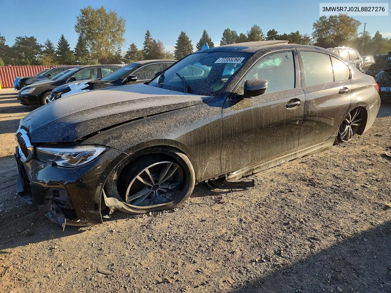 BMW 3ER 2020, VIN 3MW5R7J02L8B27276
