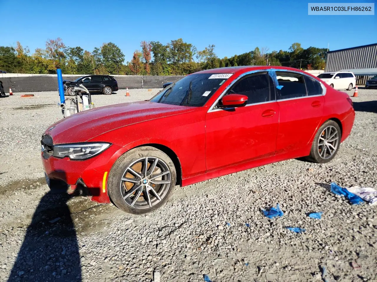 BMW 3ER 2020, VIN WBA5R1C03LFH86262