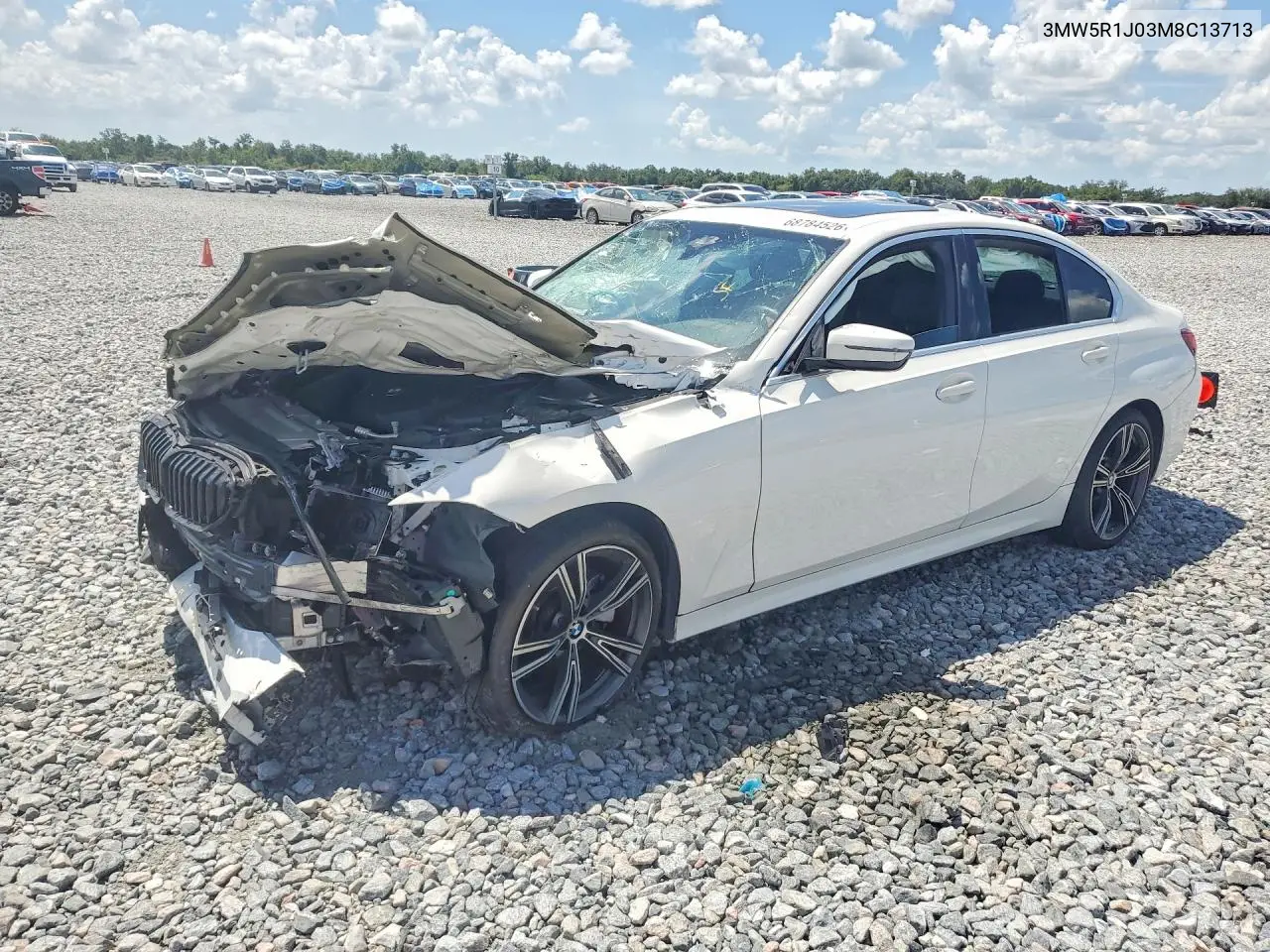 BMW 3ER 2021, VIN 3MW5R1J03M8C13713