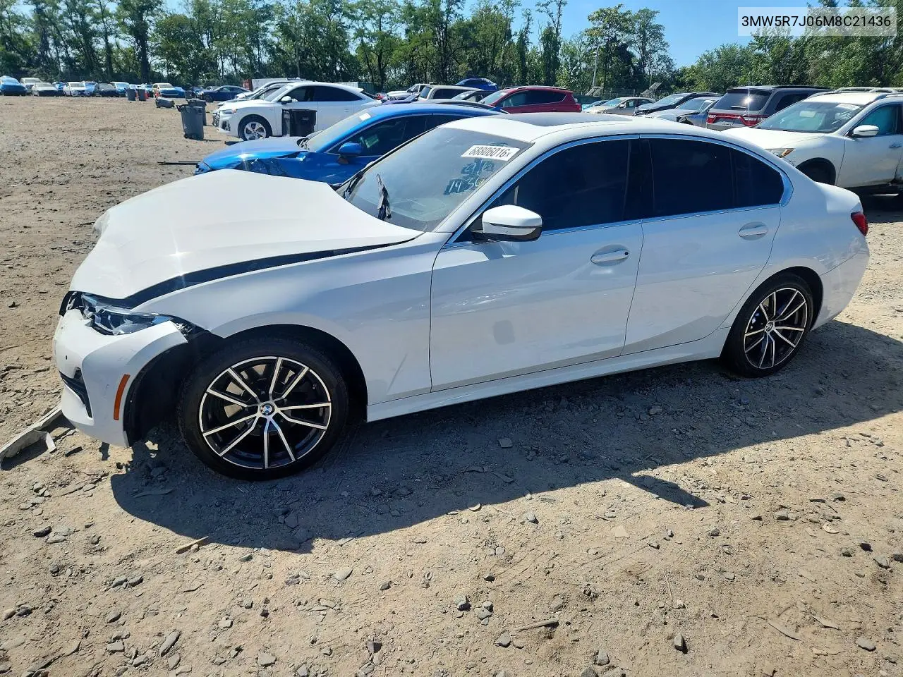 BMW 3ER 2021, VIN 3MW5R7J06M8C21436