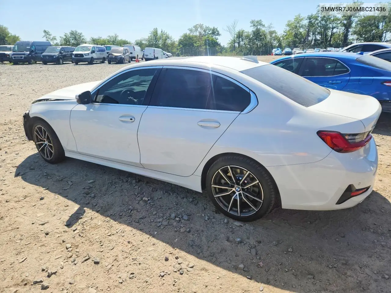 2021 BMW 3ER VIN 3MW5R7J06M8C21436 — фото 2
