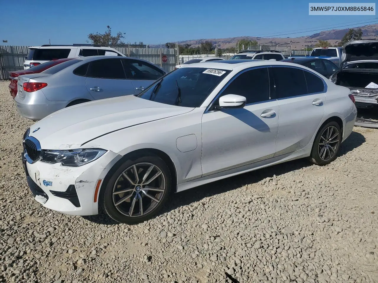 BMW 3ER 2021, VIN 3MW5P7J0XM8B65846
