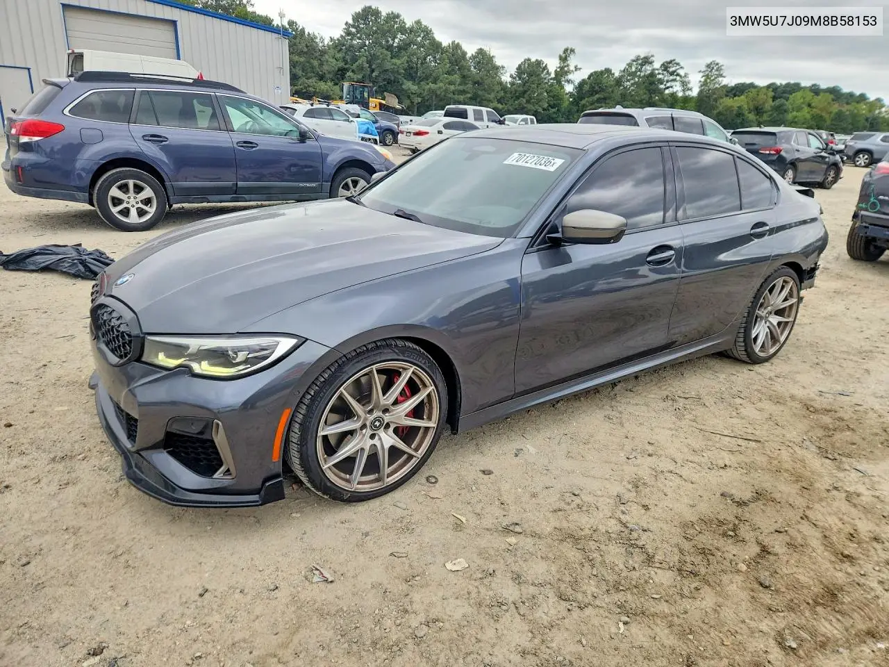 BMW 3ER 2021, VIN 3MW5U7J09M8B58153